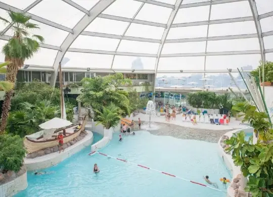 Badeparadies AQUAFUN im Sunparks Oostduinkerke an der Flämischen Nordseeküste Auf Klassenfahrt mit HEROLÉ: Badeparadies AQUAFUN im Sunparks Oostduinkerke an der Flämischen Nordseeküste