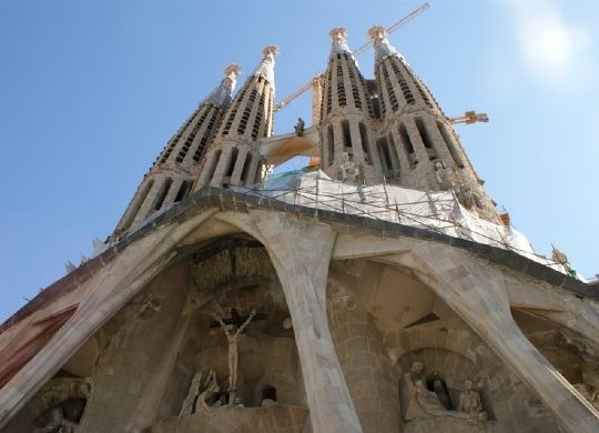 Sagrada Familia in Barcelona Auf Klassenfahrt mit HEROLÉ: Sagrada Familia in Barcelona.