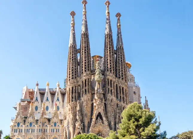 Sagrada Familia in Barcelona Auf Klassenfahrt mit HEROLÉ: Sagrada Familia in Barcelona.