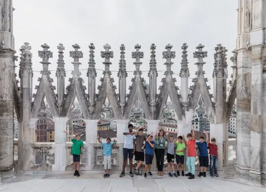 Auf Klassenfahrt mit HEROLÉ: Besichtigung des Doms in Mailand