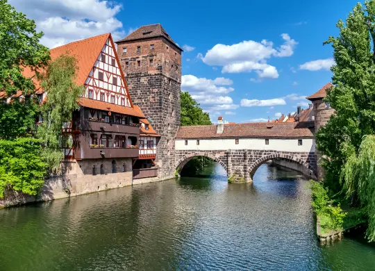 Auf Klassenfahrt mit HEROLÉ: Blick auf die Altstadt von Nürnberg