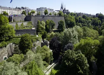 Auf Klassenfahrt mit HEROLÉ: Blick auf die Stadt Luxembourg