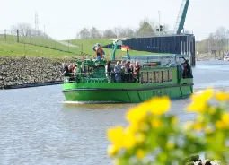 Auf Klassenfahrt mit HEROLÉ: mit dem Tidenkieker in Stade unterwegs