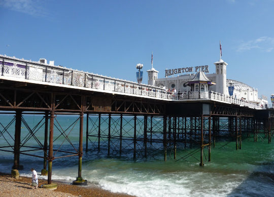 Brighton Pier in Brighton Auf Klassenfahrt mit HEROLÉ: Brighton Pier in Brighton.