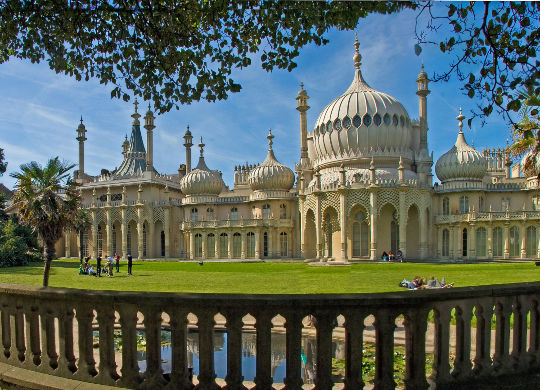 Royal Pavilion in Brighton Auf Klassenfahrt mit HEROLÉ: Royal Pavilion in Brighton.