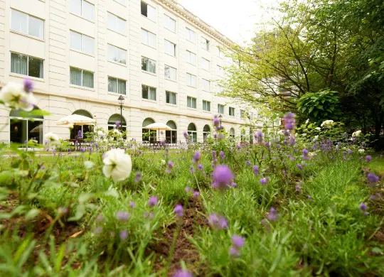 Auf Klassenfahrt mit HEROLÉ: Außenansicht von a&o Brussel Centrum