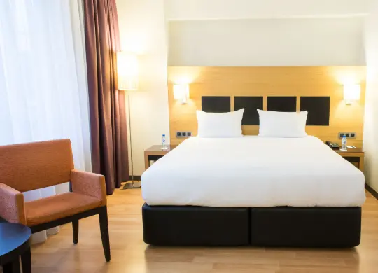 Auf Klassenfahrt mit HEROLÉ: Beispiel eines Einzelzimmers im a&o Brussel Centrum