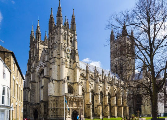 Cathedral in Canterbury Auf Klassenfahrt mit HEROLÉ: Cathedral in Canterbury.
