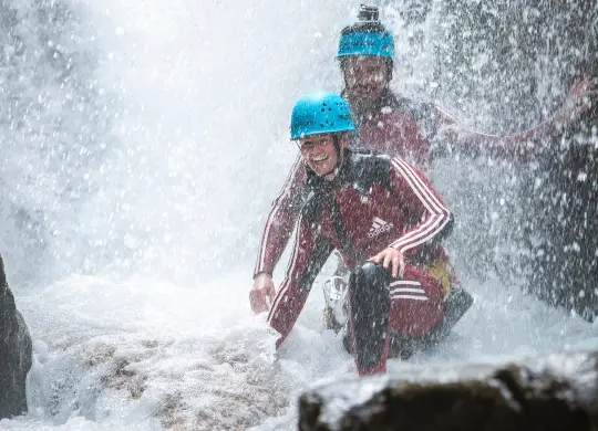 Auf Klassenfahrt mit HEROLÉ: Canyoning Area 47 Tirol