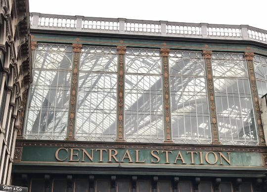 Central Station in Glasgow Auf Klassenfahrt mit HEROLÉ: Die Central Station in Glasgow ist der größte Bahnhof Schottlands