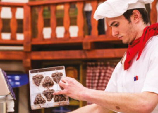 Auf Klassenfahrt mit HEROLÉ: Chocolaterie Stoffel in Straßburg.