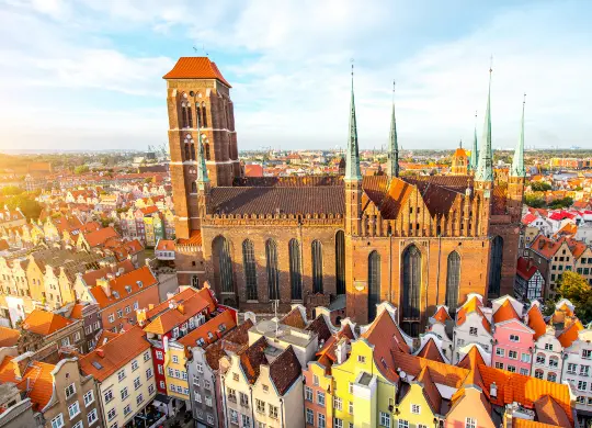 Auf Klassenfahrt mit HEROLÉ: Marienkirche in Danzig.
