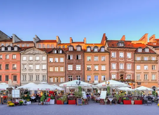 Auf Klassenfahrt mit HEROL&Eacute;: Die liebevoll restaurierte Altstadt von Warschau