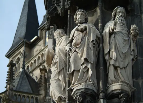 Auf Klassenfahrt mit HEROLÉ: Dom in Aachen, Anna-Kapelle