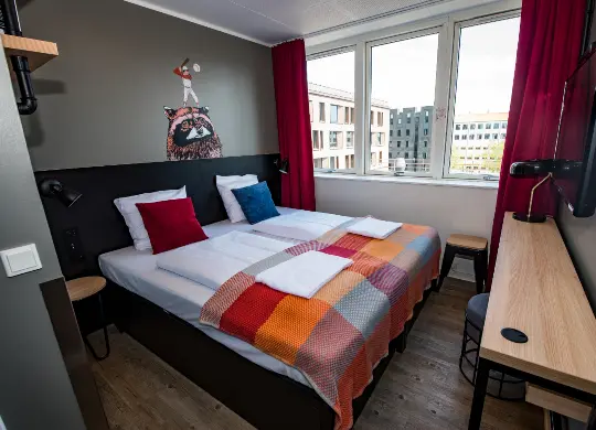 Doppelzimmer im Generator Kopenhagen Auf Klassenfahrt mit HEROLÉ: Doppelzimmer im Generator Kopenhagen