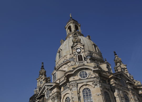 Frauenkirche in Dresden Auf Klassenfahrt mit HEROLÉ: Frauenkirche in Dresden.