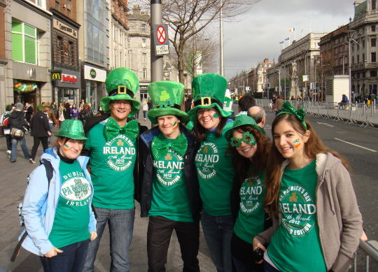 St. Patrick's Day in Dublin Auf Klassenfahrt mit HEROLÉ: St. Patrick's Day in Dublin.