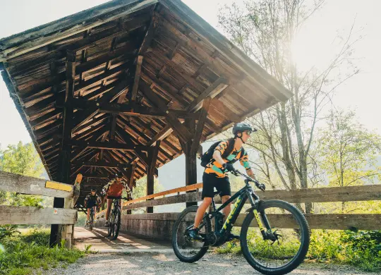 Auf Klassenfahrt mit HEROLÉ: E-MTB-Tour Area47 Tirol