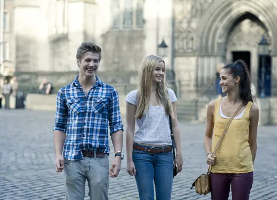 Auf Klassenfahrt mit HEROLÉ: Royal Mile in Edinburgh.