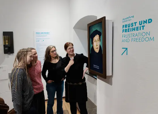 Erfurt - Augustinerkloster "How to Demokratie" Auf Klassenfahrt mit HEROLÉ: Erfurt, Augustinerkloster Führung "How to Demokratie"