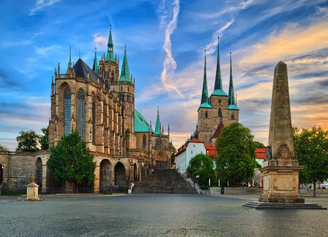 Dom in Erfurt Auf Klassenfahrt mit HEROLÉ: Dom in Erfurt.