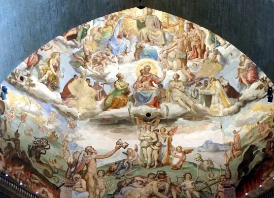 Auf Klassenfahrt mit HEROLÉ: Gemälde in der Kathedrale in Florenz.