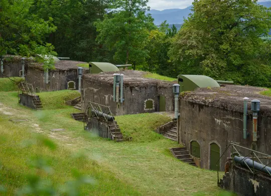 Auf Klassenfahrt mit HEROLÉ: Fort de Mutzig (Feste Kaiser Wilhelm II.) in Mutzig nahe Straßburg