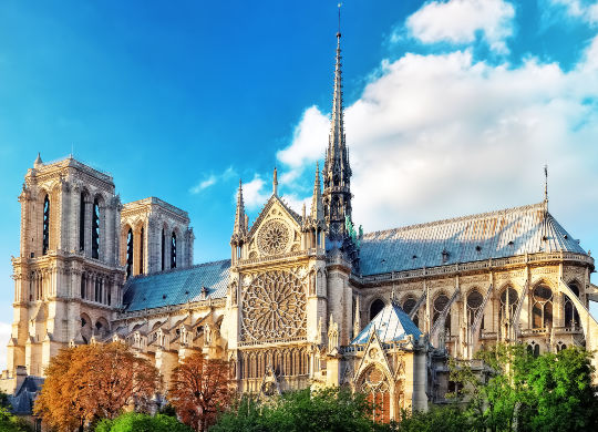 Notre Dame in Paris Auf Klassenfahrt mit HEROLÉ: Notre Dame in Paris.