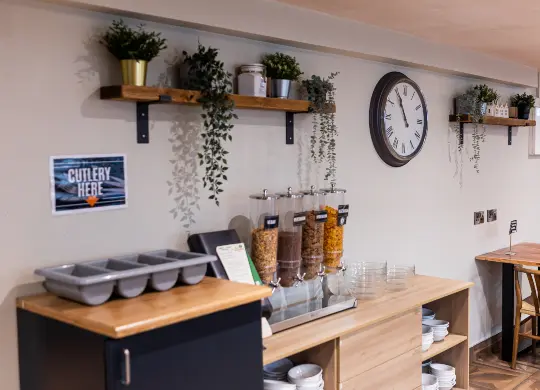 Auf Klassenfahrt mit HEROLÉ: Frühstück im Abbey Court Hostel Dublin