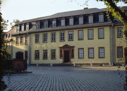 Goethes Wohnhaus am Frauenplan Weimar in Weimar Auf Klassenfahrt mit HEROLÉ: Goethes Wohnhaus in Weimar