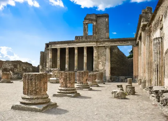 Auf Klassenfahrt mit HEROLÉ: Pompeji am Golf von Sorrent.