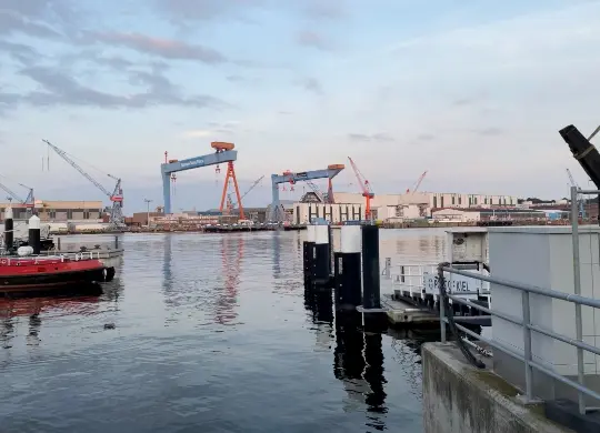Auf Klassenfahrt mit HEROLÉ: Hafen in Kiel