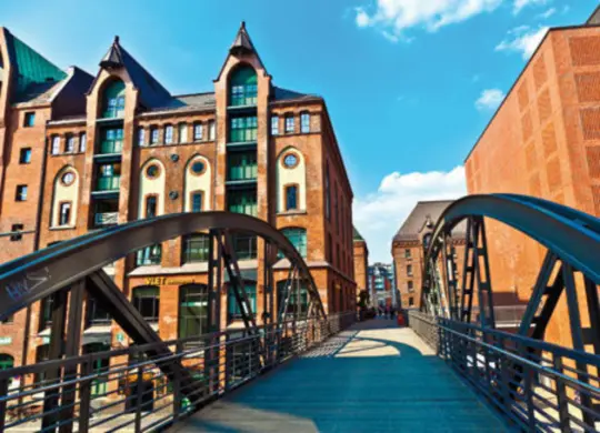 Auf Klassenfahrt mit HEROL&Eacute;: Speicherstadt in Hamburg.