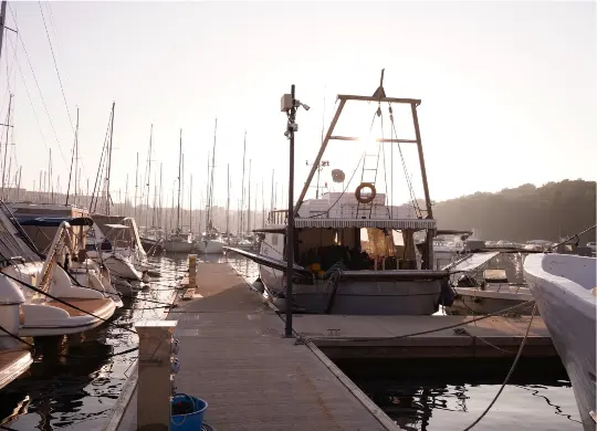 Auf Klassenfahrt mit HEROLÉ: Winterlicher Hafen Pula