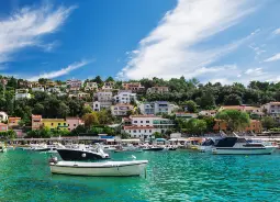 Auf Klassenfahrt mit HEROLÉ: Blick auf die Küste in Istrien.
