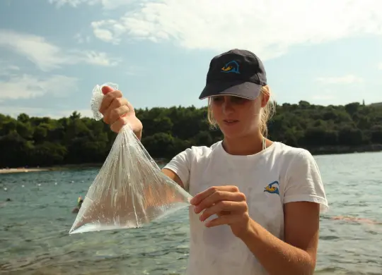 Auf Klassenfahrt mit HEROLÉ: Meeresbiologischer Projekttag an der Valsaline in Istrien.