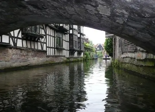 Auf Klassenfahrt mit HEROLÉ: Die Kings Bridge in Canterbury.
