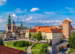 Wawel Burganlage in Krakau  Auf Klassenfahrt mit HEROLÉ: Wawel Burganlage in Krakau.