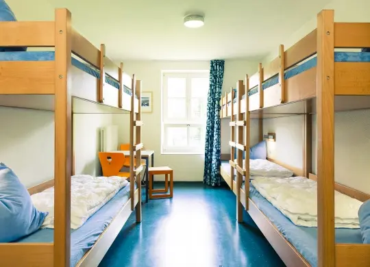 Auf Klassenfahrt mit HEROLÉ: Zimmer JH Lindau am Bodensee.