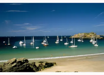Auf Klassenfahrt mit HEROL&Eacute;: Boote in der Bretagne.