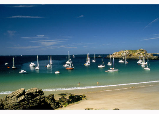 Boote in der Bretagne Auf Klassenfahrt mit HEROLÉ: Boote in der Bretagne.