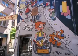 Auf Klassenfahrt mit HEROLÉ: Comic in Brüssel.