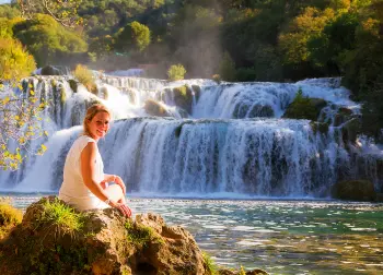 Auf Klassenfahrt mit HEROL&Eacute;: Nationalpark Krka in Dalmatien.