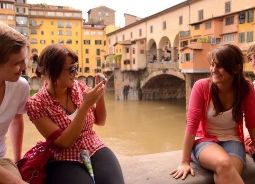 Ponte Veccio in Florenz Auf Klassenfahrt mit HEROLÉ: Ponte Veccio in Florenz.