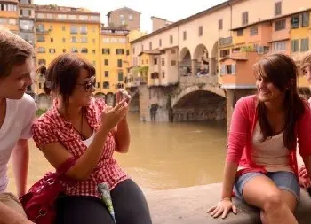 Ponte Veccio in Florenz Auf Klassenfahrt mit HEROLÉ: Ponte Veccio in Florenz.