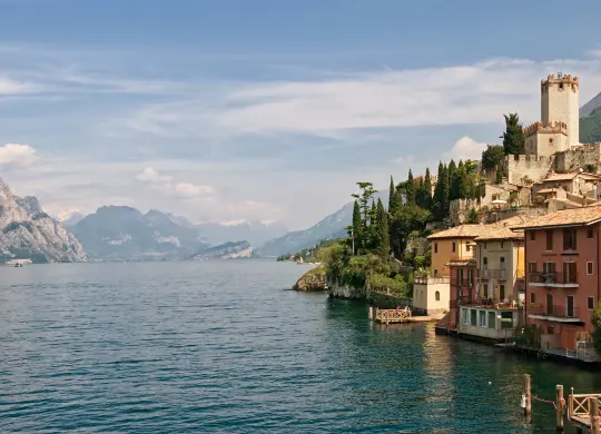 Auf Klassenfahrt mit HEROLÉ: Panorama am Gardasee.