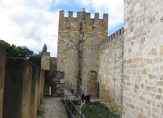 Die Burganlage Castelo San Jorge in Lissabon Auf Klassenfahrt mit HEROLÉ: Besuchen Sie auch die Burganlage Castelo San Jorge in Lissabon
