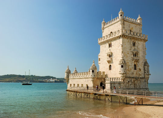 Torre de Belém in Lissabon Auf Klassenfahrt mit HEROLÉ: Torre de Belém in Lissabon.