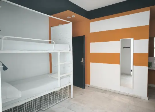 Auf Klassenfahrt mit HEROLÉ: Mehrbettzimmer im Feel Hostel Soho Málaga