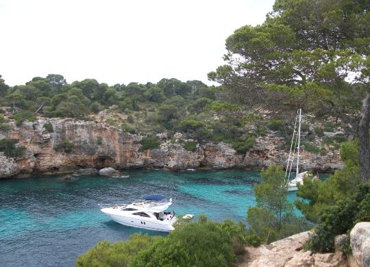 Mallorca Bucht Klassenfahrten Mallorca - Bucht und Boot
